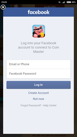 Cómo ingreso a Facebook? – Coin Master